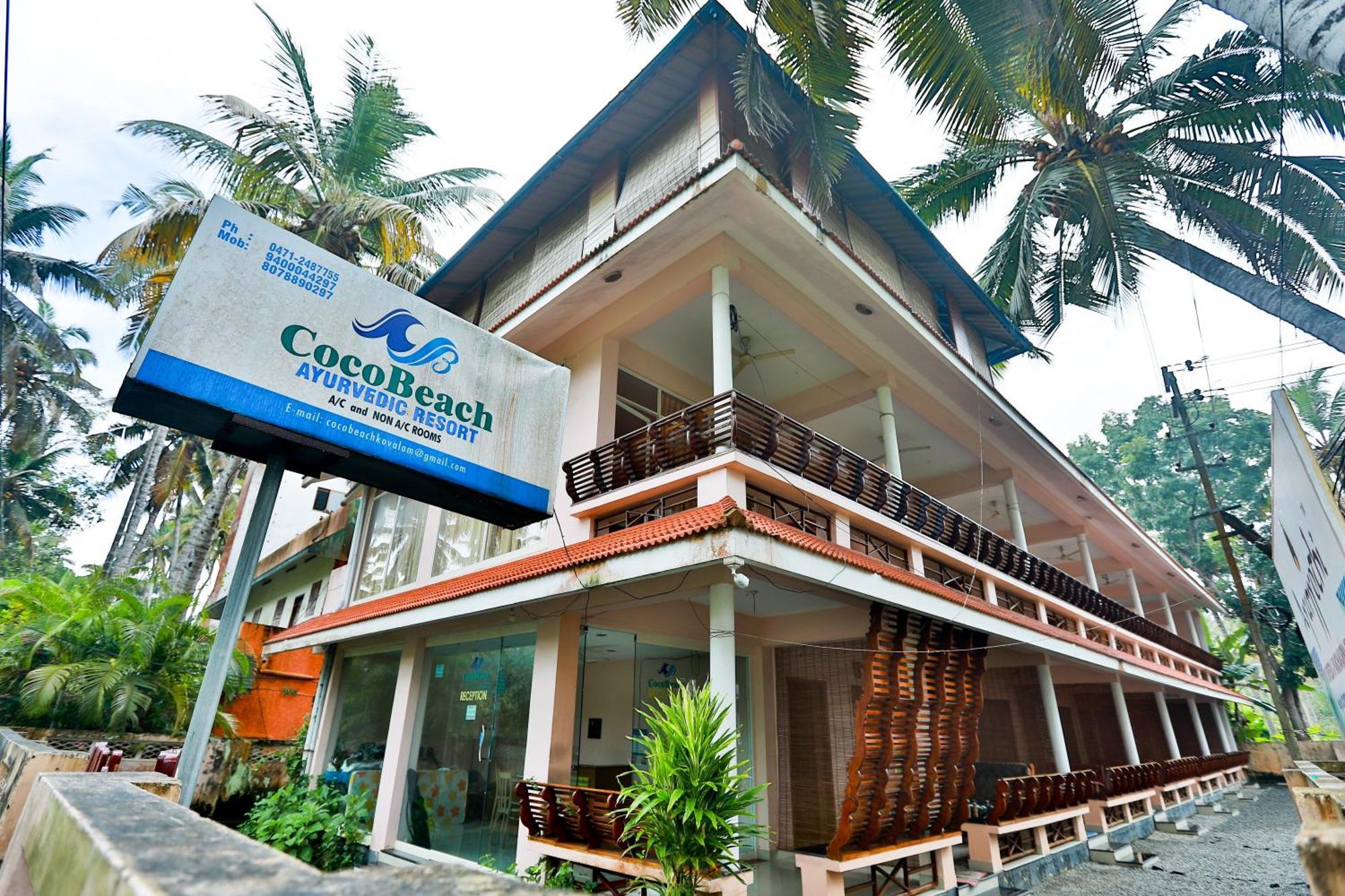 Hotel Cocobeach Ковалам Экстерьер фото